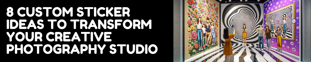 8 Innovative Custom Sticker Ideas to Transform Your Creative Photography Studio