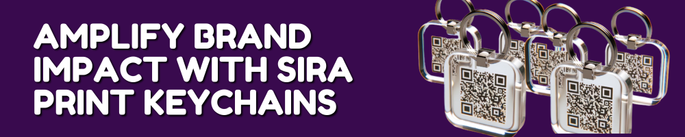Amplify Brand Impact with Sira Print Keychains