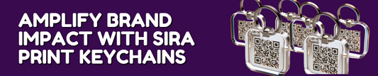 Amplify Brand Impact with Sira Print Keychains