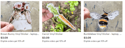 What Stickers Sell Best On Etsy  Sira Print Inc.